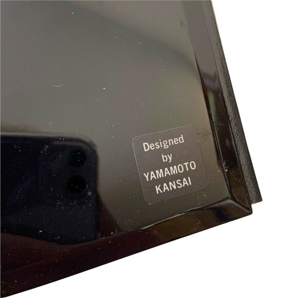 Address Book New Kansai Urushi Japanese Black Kansai Yamamoto Lacquer Floral - Picture 10 of 12